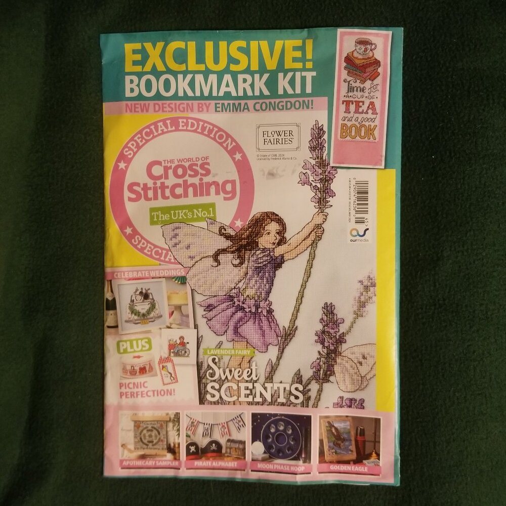 World of Cross Stitching Special Edition May 2024- with bookmark kit!